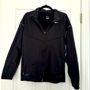 Men’s Nike Black Long Sleeve Dri-Fit Jacket